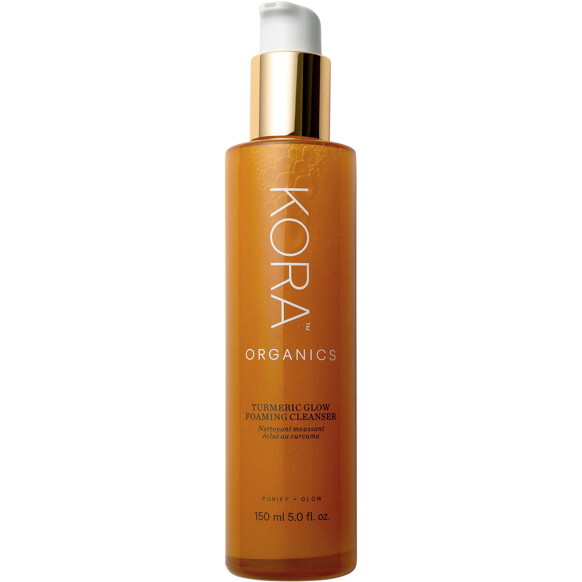KORA Organics Turmeric Glow Foaming Cleanser 150 ml