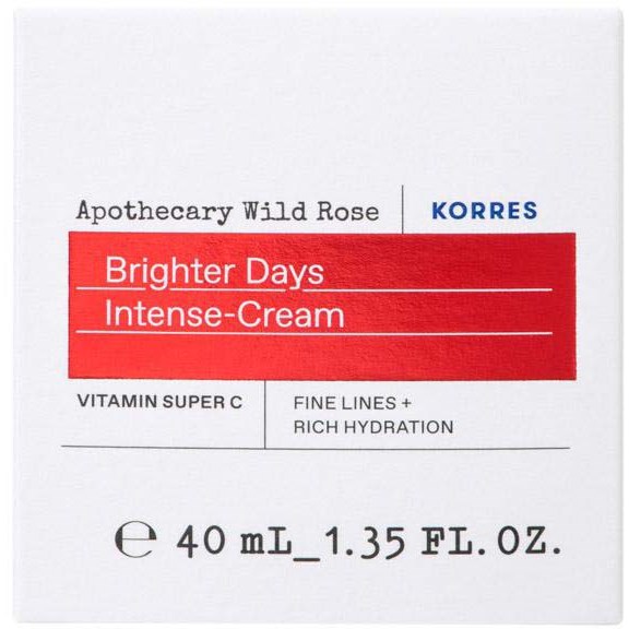 Alternativ bild 1 för Korres Apothecary Wild Rose Brighter Days Intense-Cream 40 ml