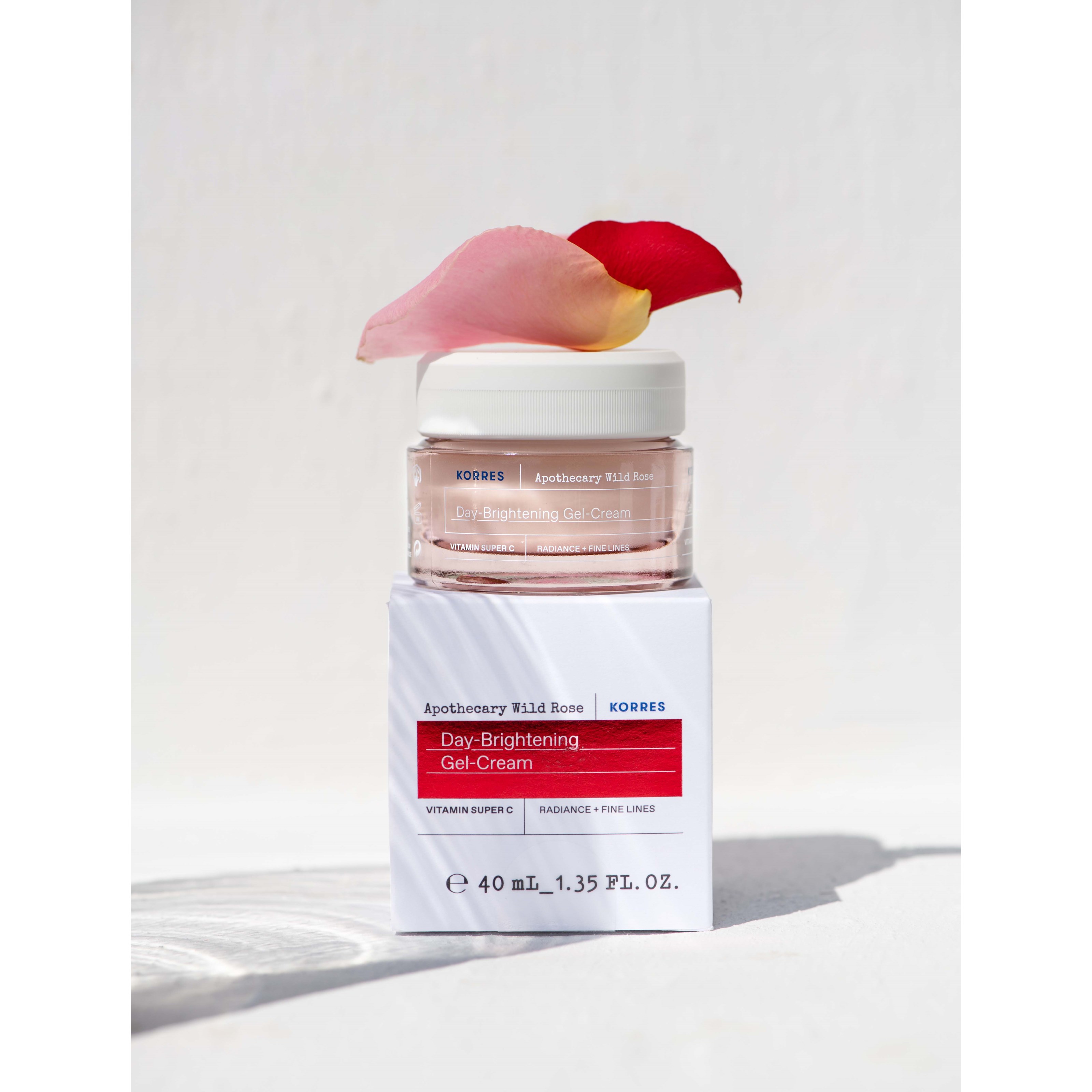 Korres Apothecary Wild Rose Day-Brightening Gel-Cream 40 ml (obrázok 3)