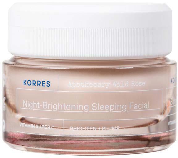 KORRES Apothecary Wild Rose Night-Brightening Sleeping Facial 40 ml