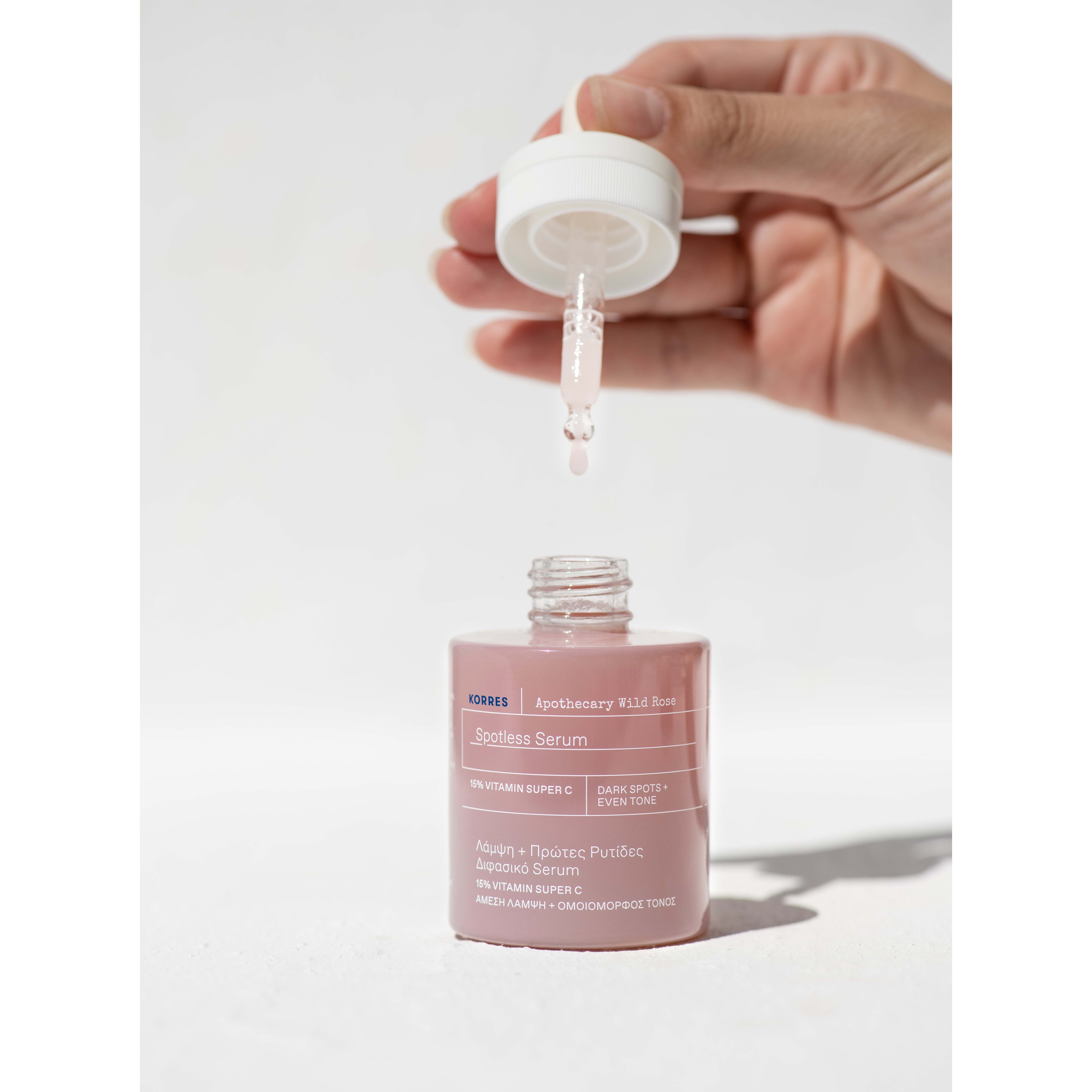 Korres Apothecary Wild Rose Spotless Serum 30 ml (obrázok 3)