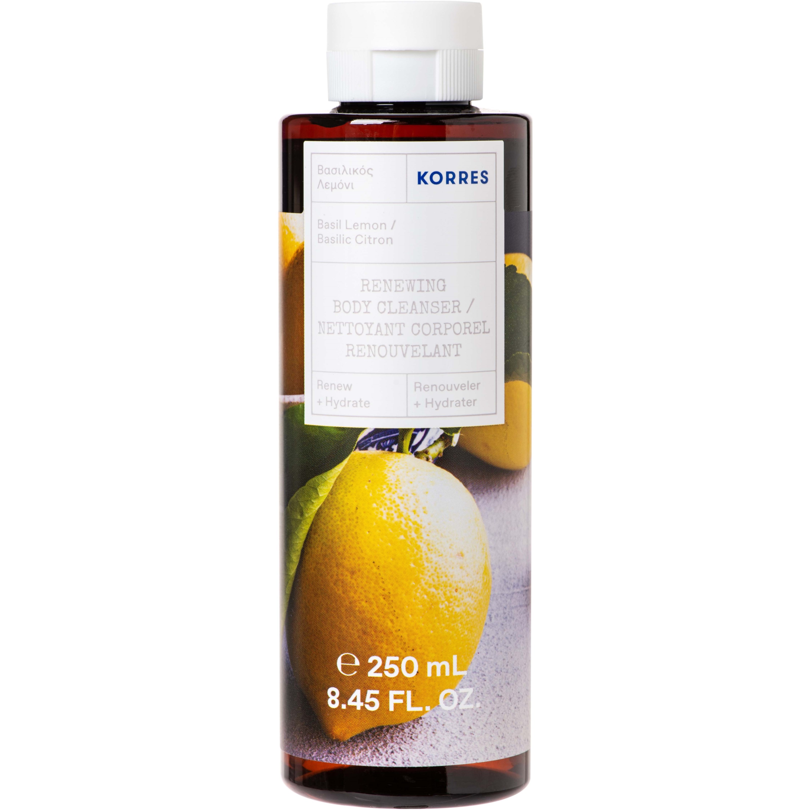 Läs mer om Korres Black Pine Basil Lemon Shower Gel 250 ml