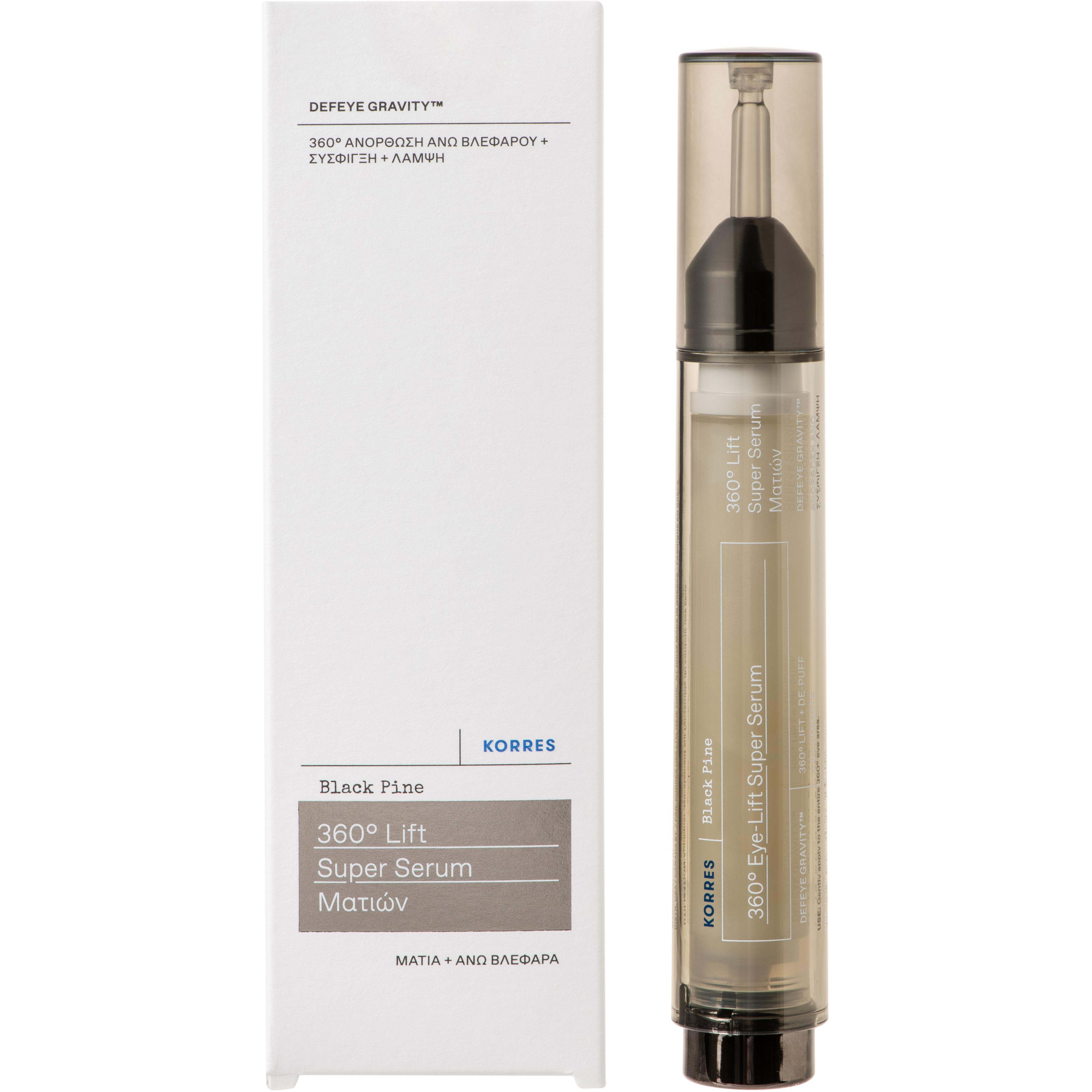Alternativ bild 1 för Korres Black Pine 360° Eye-Lift Super Serum 15 ml