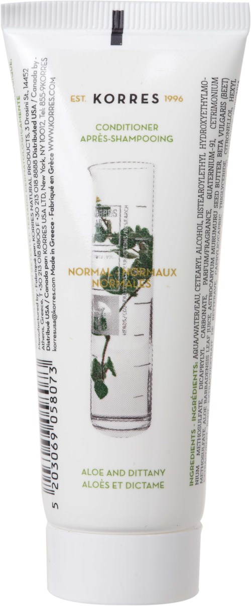 Korres Aloe and Dittany Conditioner for Normal Hair 200 ml