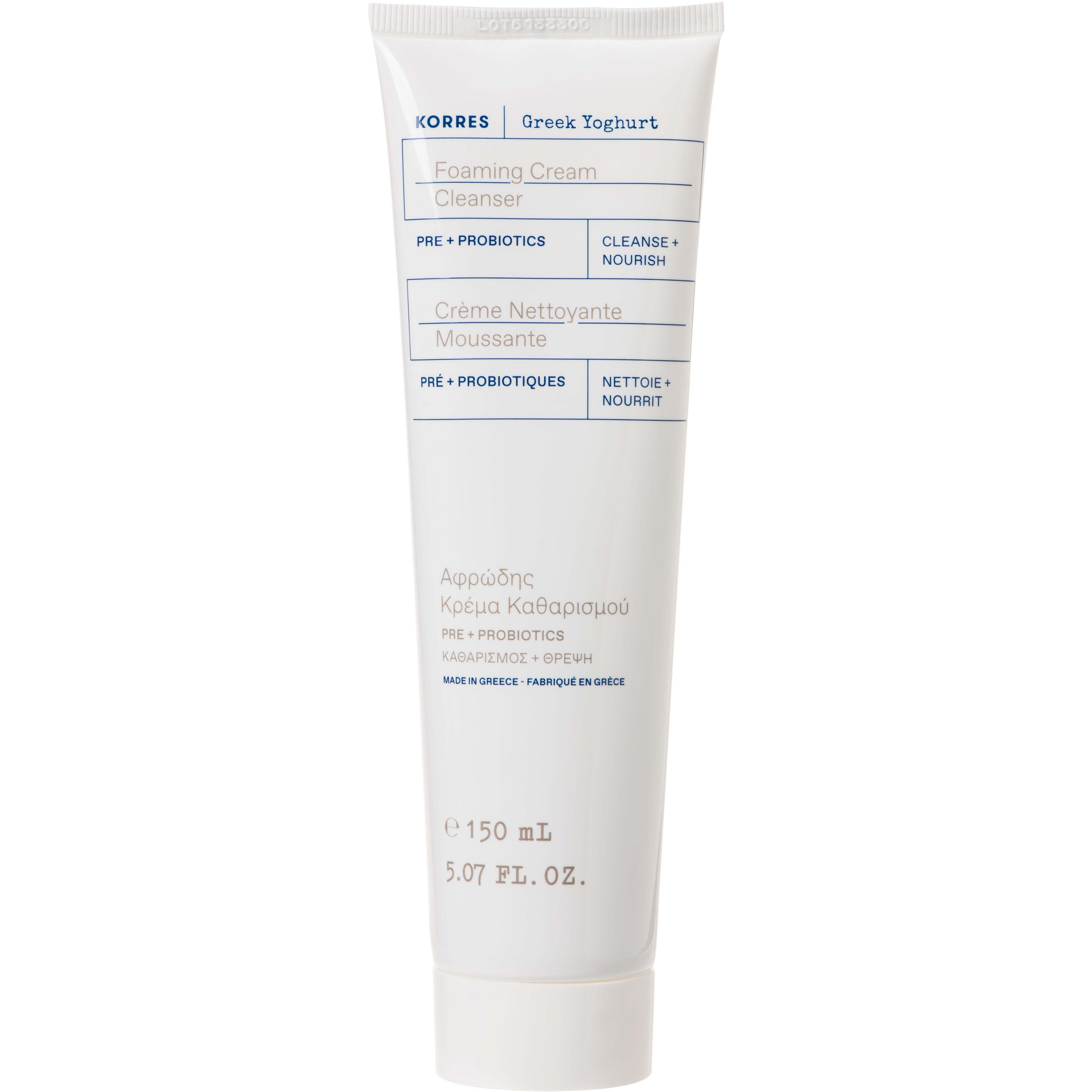 Korres Greek Yoghurt Foaming Cream Cleanser 150 ml billede