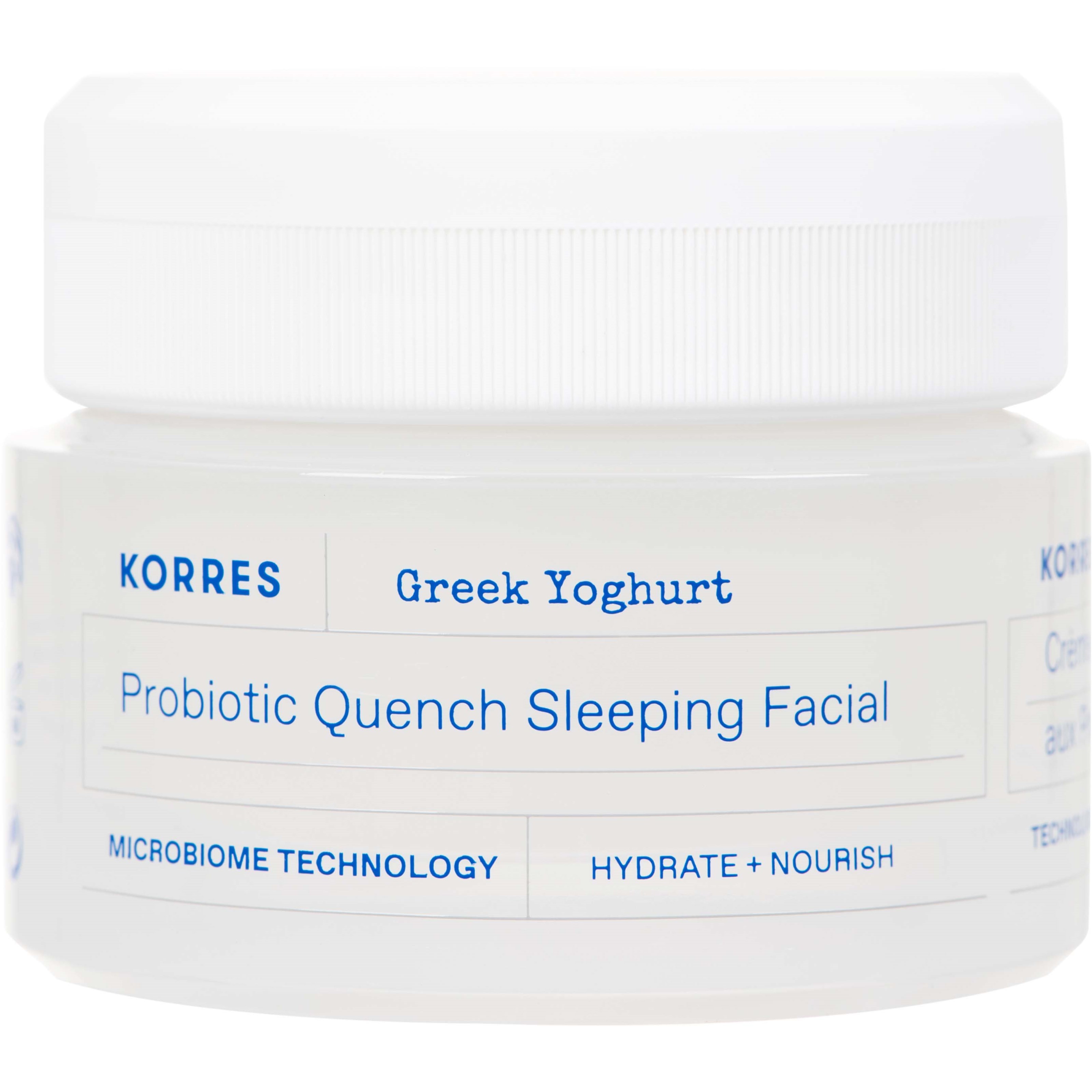 Korres Greek Yoghurt Probiotic Quench Sleeping Facial 40 ml billede