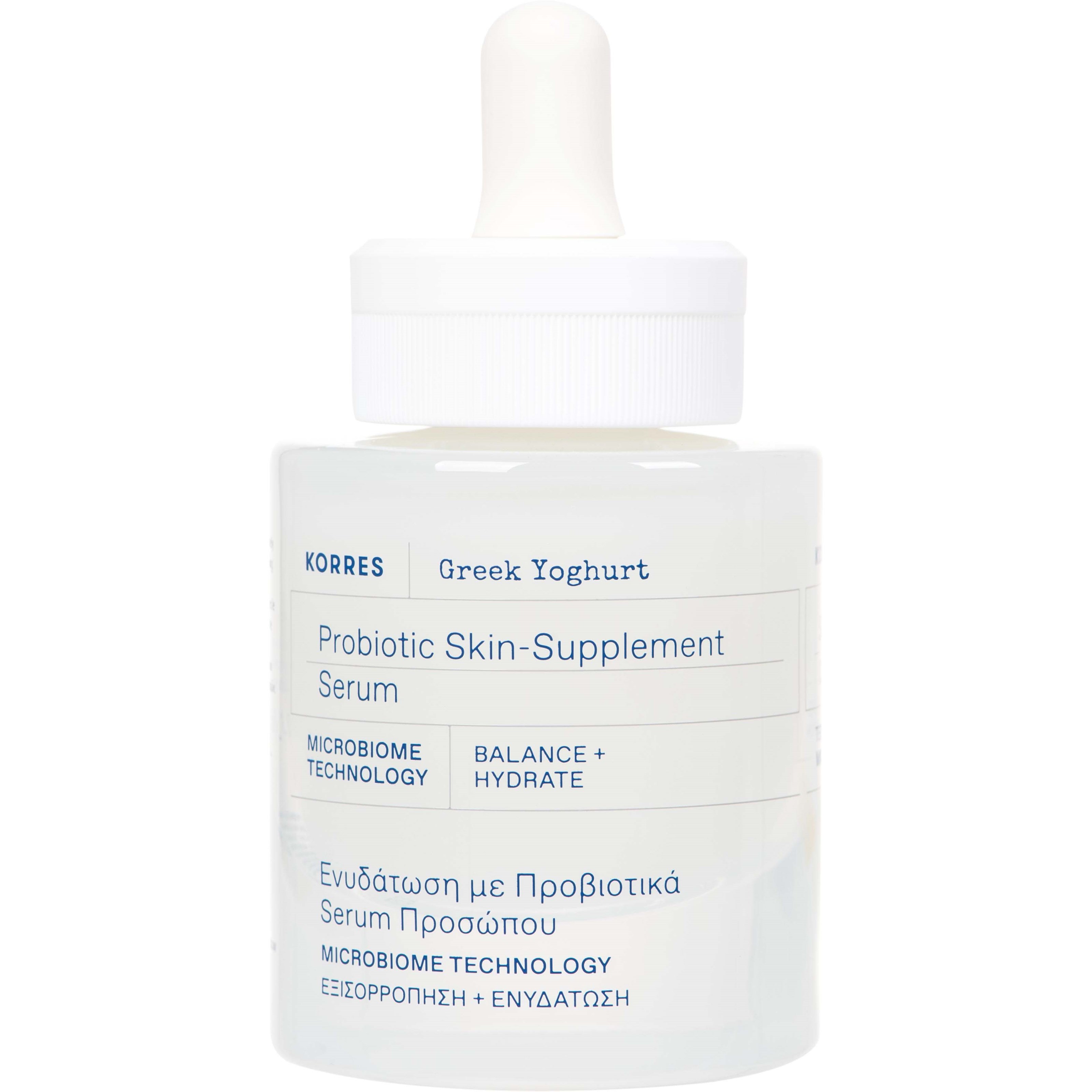 Läs mer om Korres Greek Yoghurt Probiotic Skin-Supplement Serum 30 ml