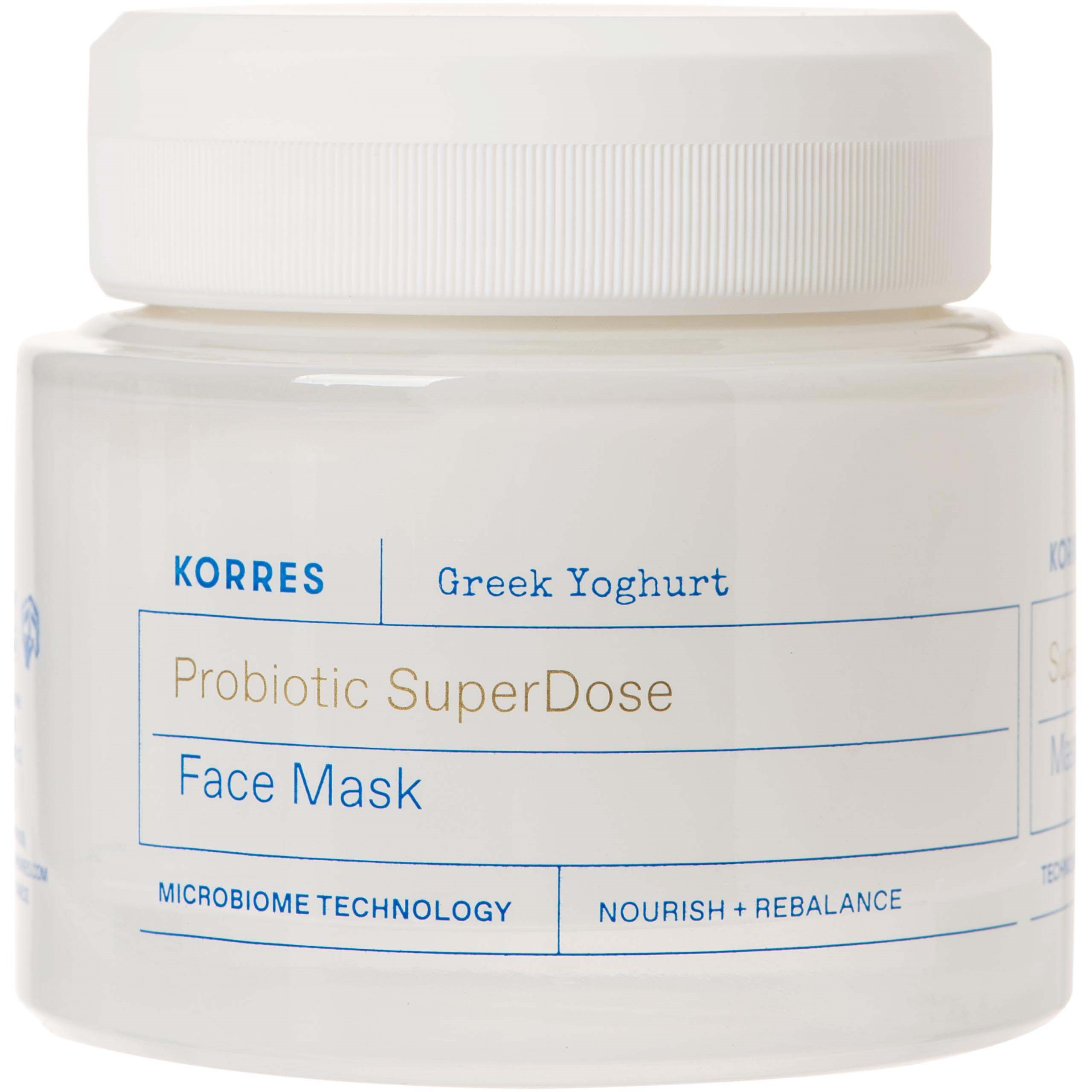 Läs mer om Korres Greek Yoghurt Probiotic SuperDose Face Mask 100 ml