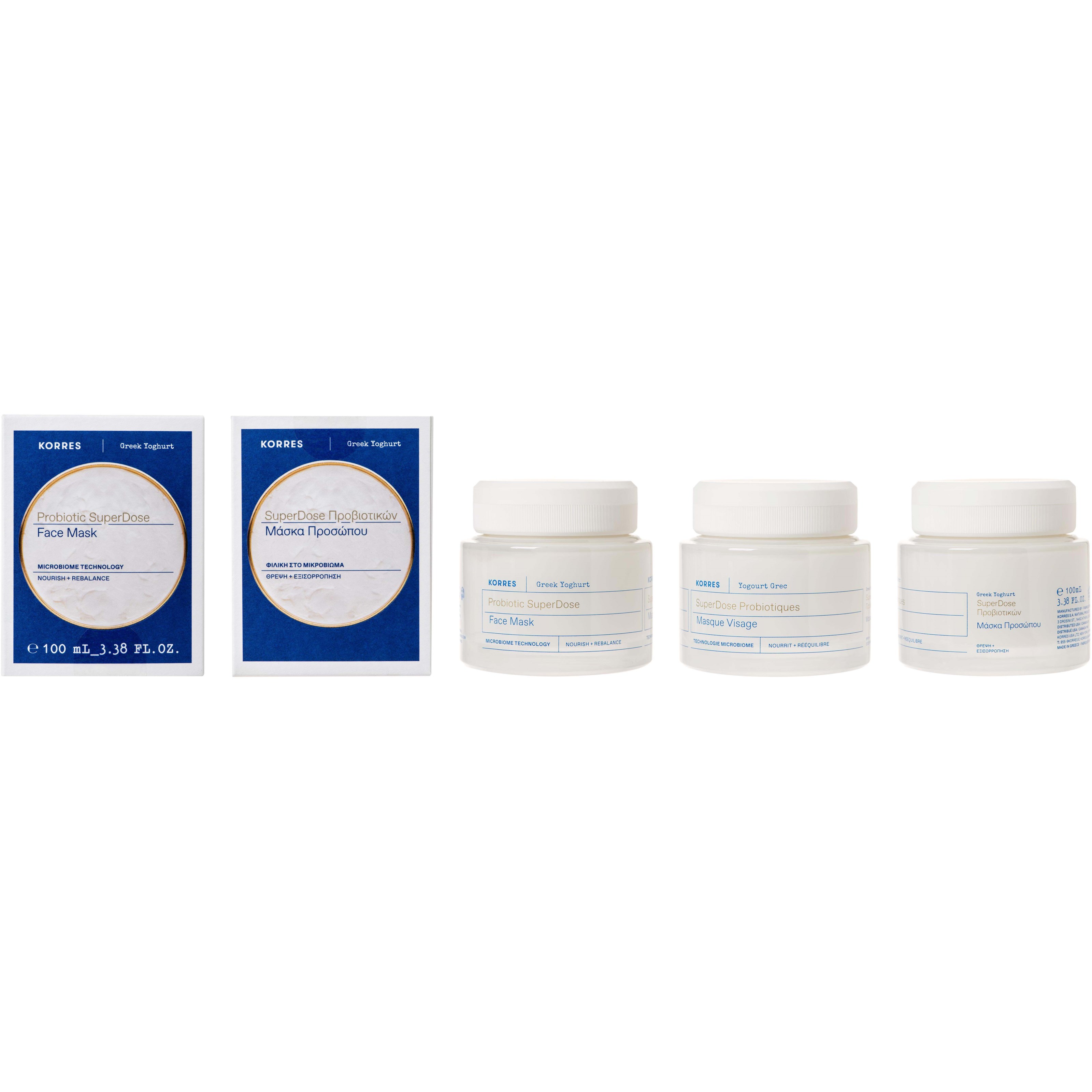 Korres Greek Yoghurt Probiotic SuperDose Face Mask 100 ml (obrázok 3)