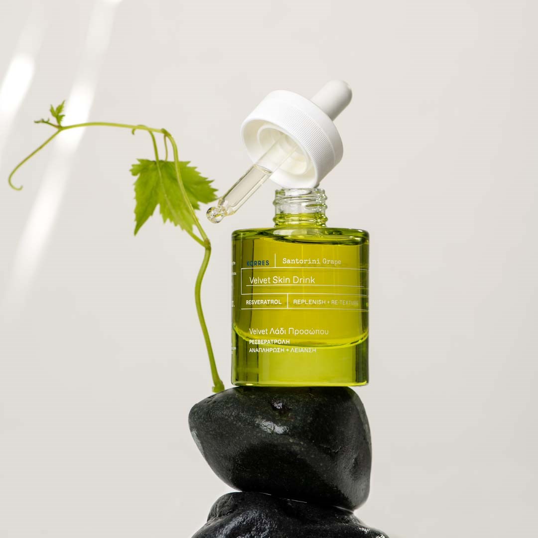 Korres Santorini Grape Velvet Skin Drink Face Oil 30 ml (obrázok 8)