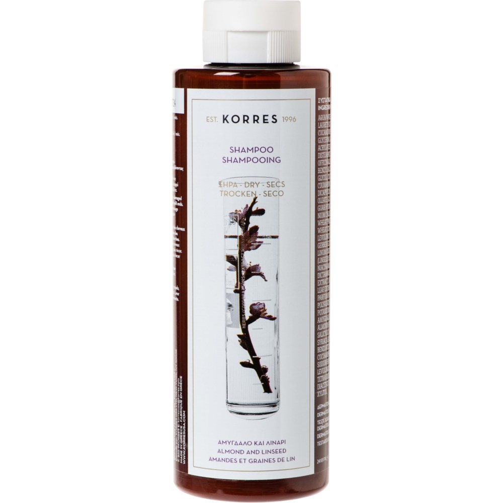 Korres Korres Almond and Linseed Shampoo for Dry & Damaged Hair 250 ml