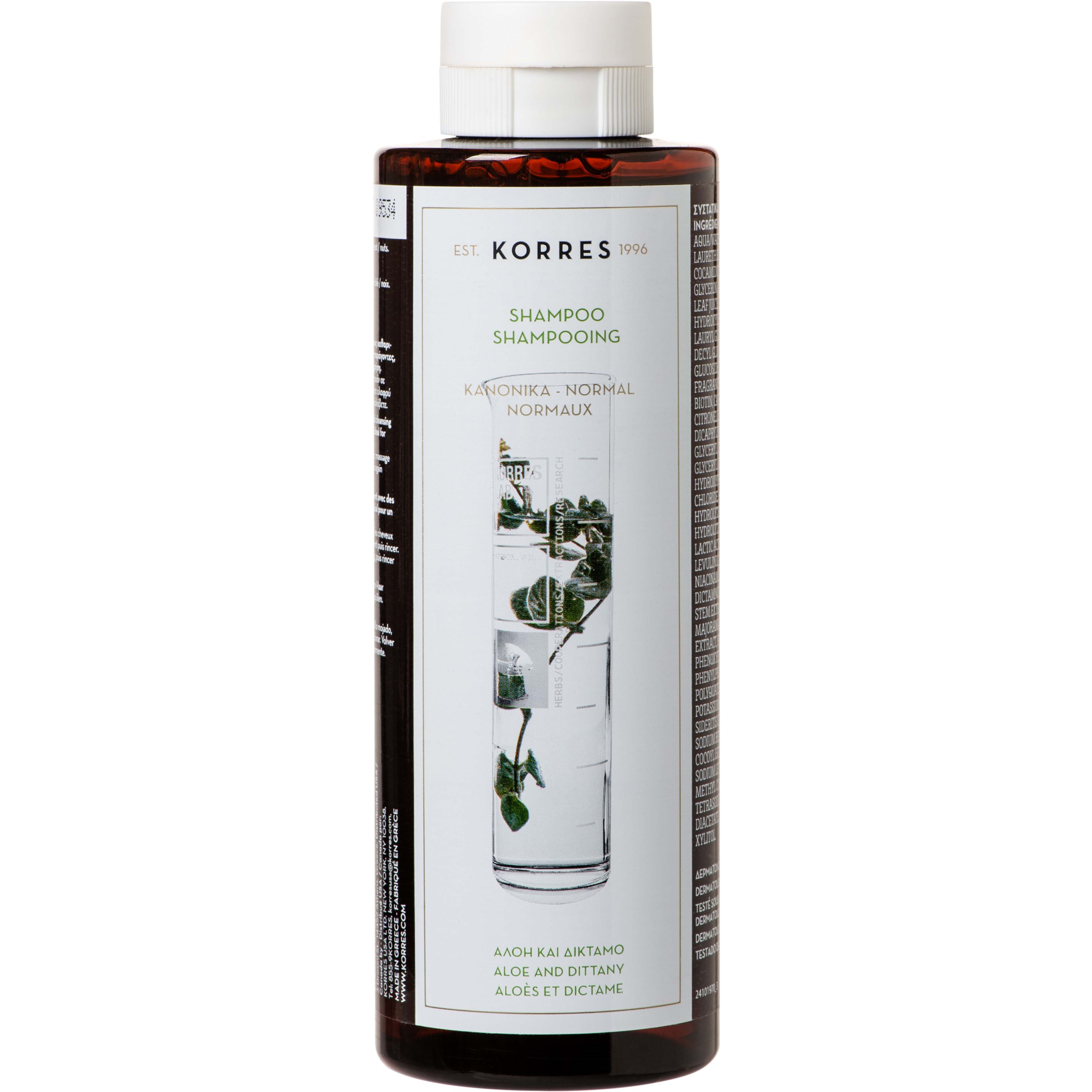 Läs mer om Korres Aloe and Dittany Shampoo for Normal Hair 250 ml