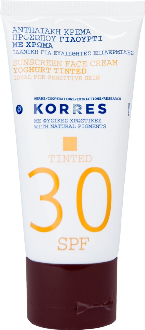 Korres Suncare Face Yoghurt Tinted SPF30 50 ml