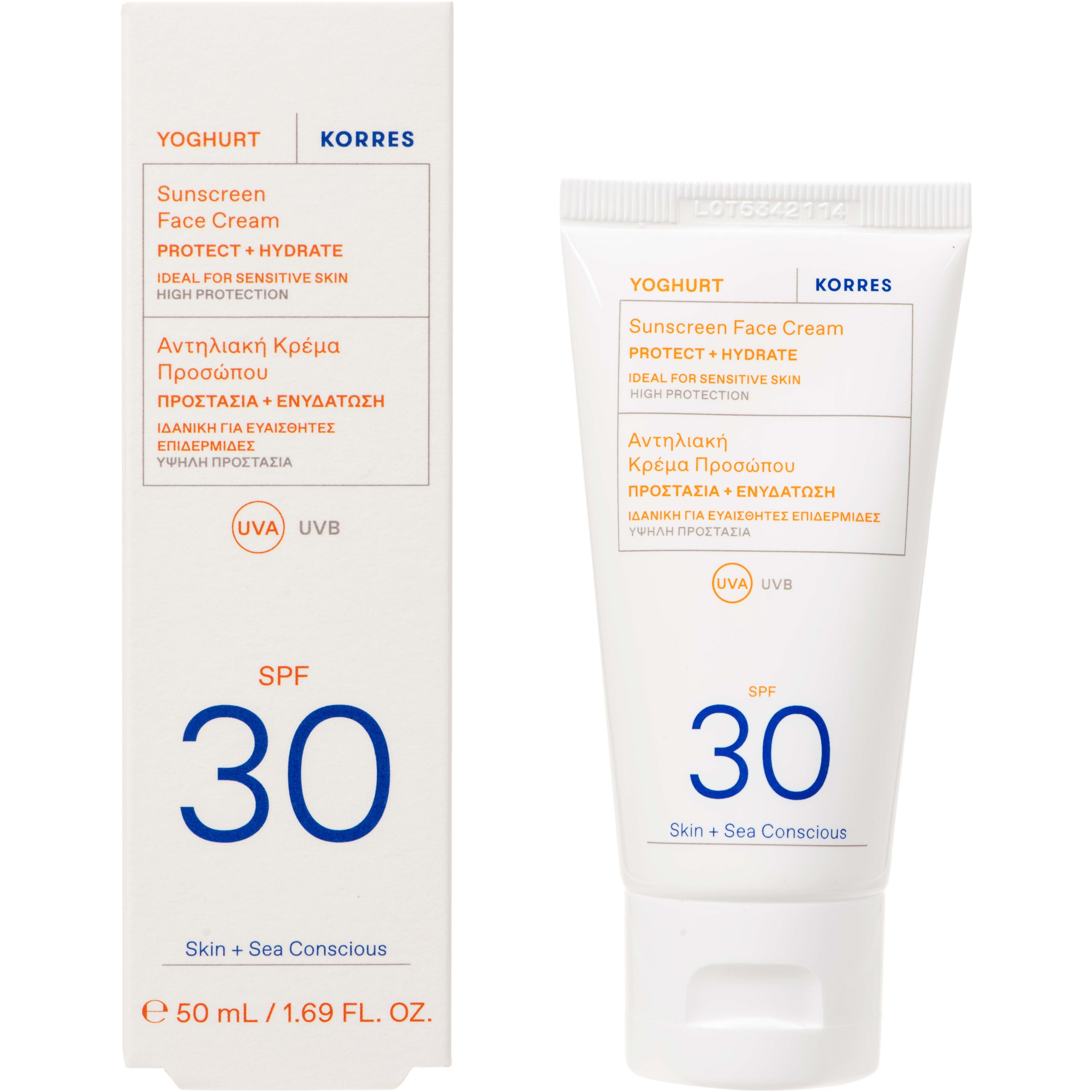 Korres Yoghurt Face Sunscreen SPF 30 50 ml (obrázok 4)