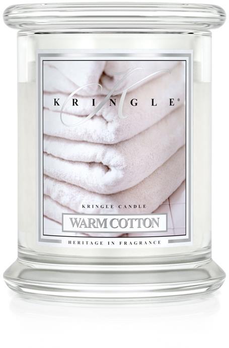 Kringle Candle Scented Candle Medium Warm Cotton 411 g