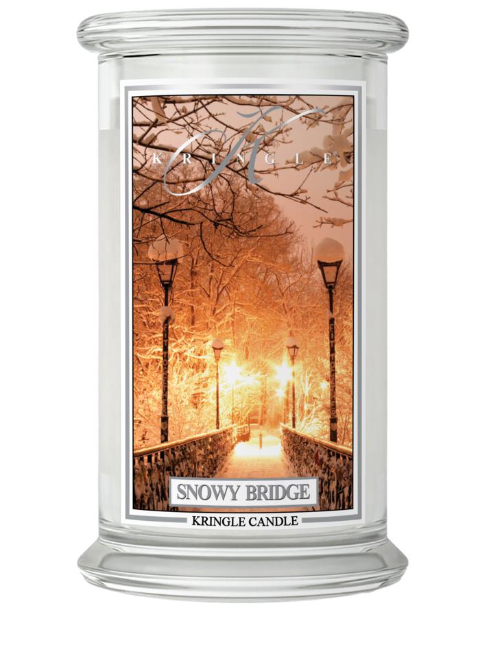 Kringle Candle 2 Wick L Jar Classic  Snowy Bridge