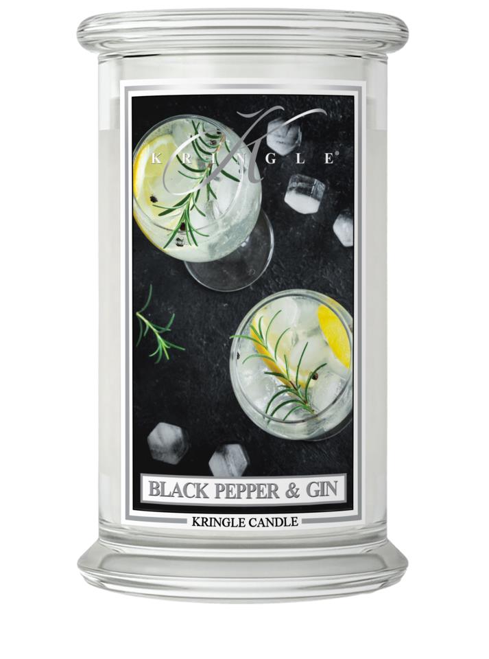 Kringle Candle 2 Wick L Jar Classic Black Pepper Gin