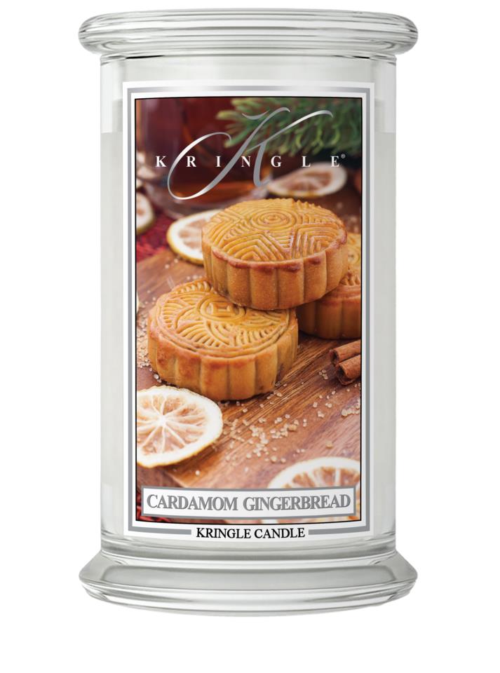Kringle Candle 2 Wick L Jar Classic Cardamom Gingerbread