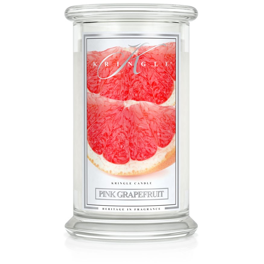 Kringle Candle Pink Grapefruit 2 Wick L Jar Classic 100 h