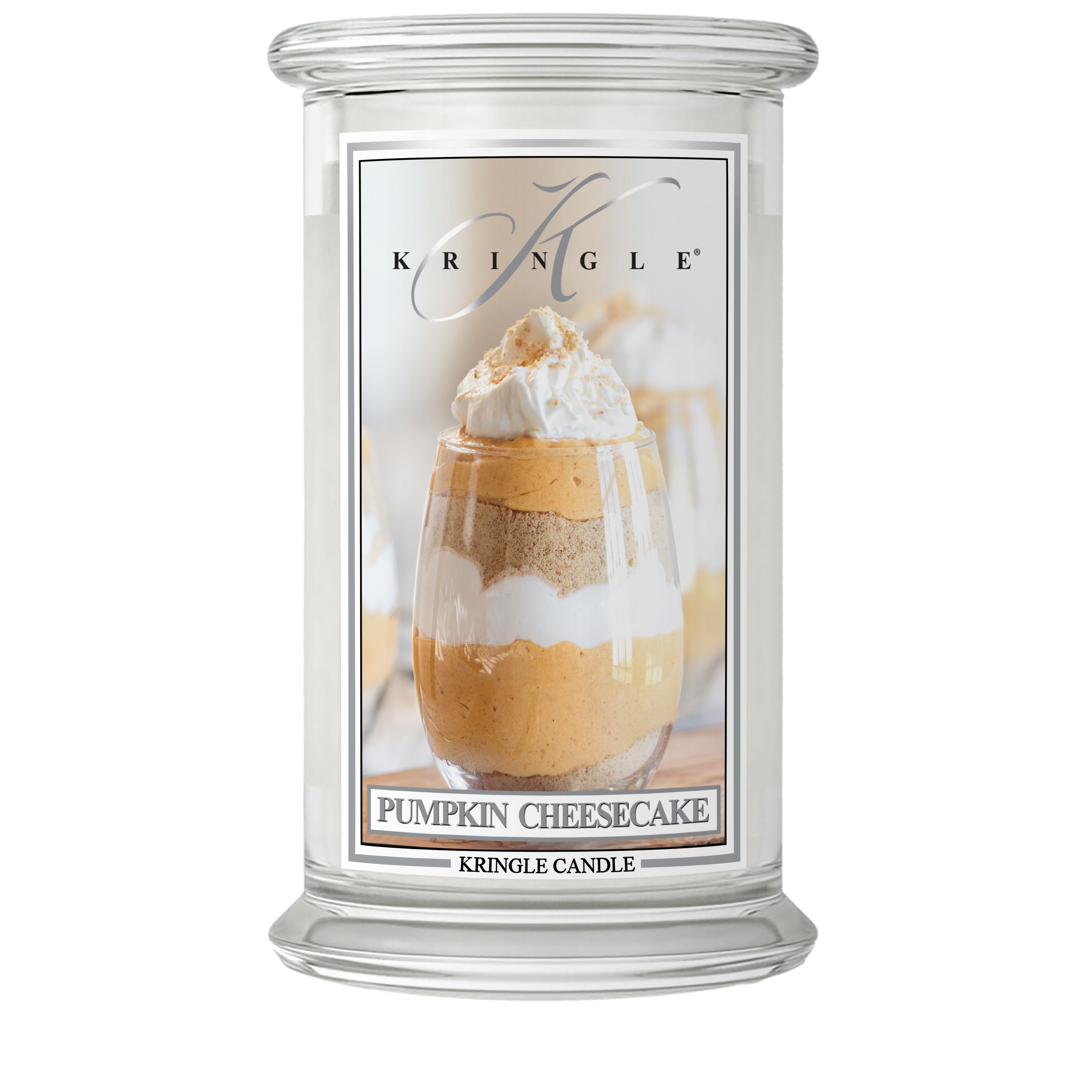 Kringle Candle Pumpkin Cheesecake 2 Wick Large Jar