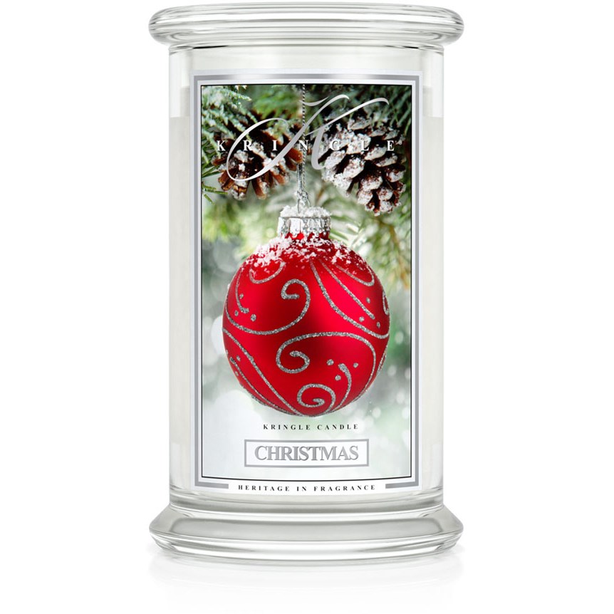 Kringle Candle Christmas Christmas Scent 2 Wick Large Jar 100 h