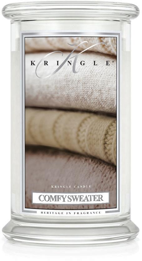 Kringle Candle 2 Wick Large Jar Comfy Sweater