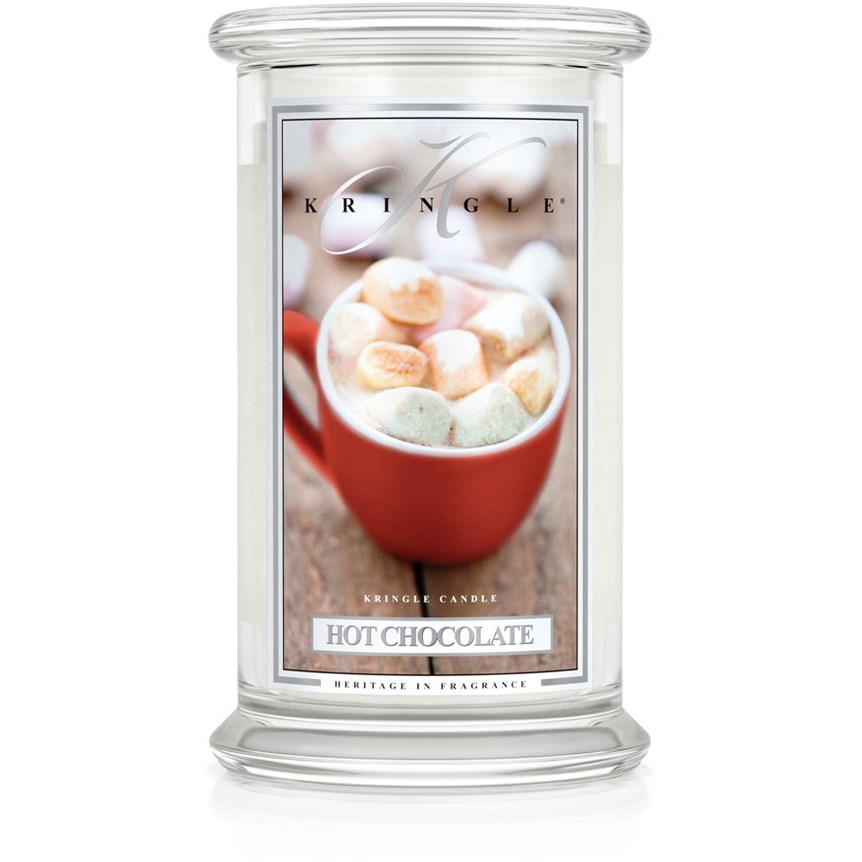 Kringle Candle Hot Chocolate 2 Wick Large Jar 100 h