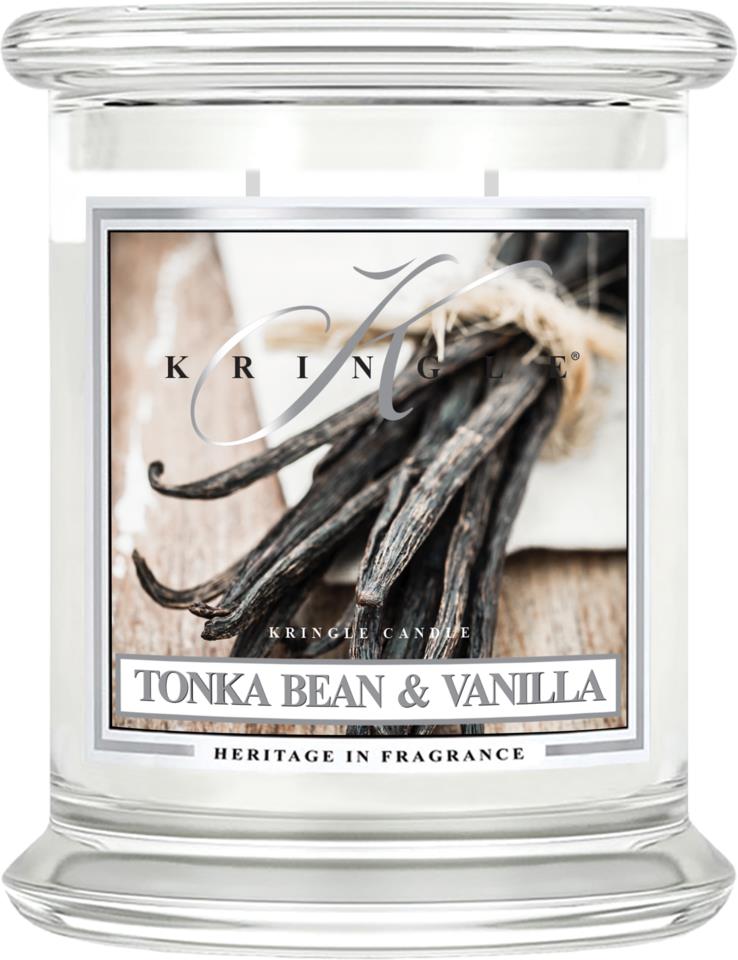 Kringle Candle 2 Wick Medium JarTonka Bean & Vanilla
