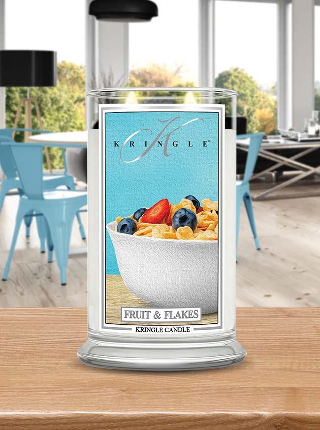 Kringle Candle Large Jar Fruit&Flakes 624 g | lyko.com