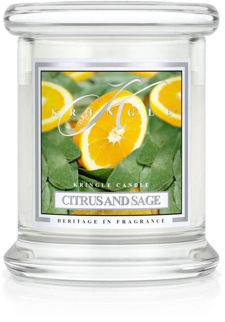 Kringle Candle Mini Jar Citrus and Sage