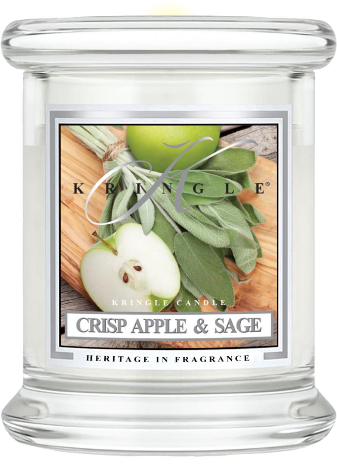 Kringle Candle Mini Jar Crisp Apple & Sage