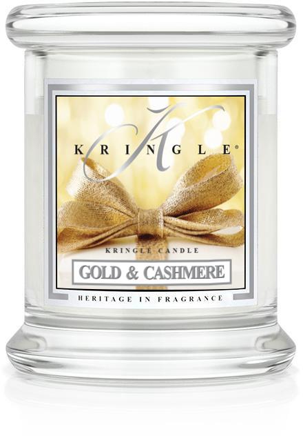 Kringle Candle Mini Jar Gold & Cashmere