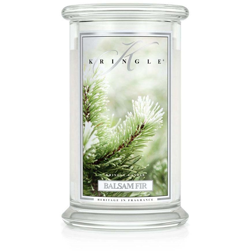 Läs mer om Kringle Candle Balsam Fir Scented Candle Large 624 g