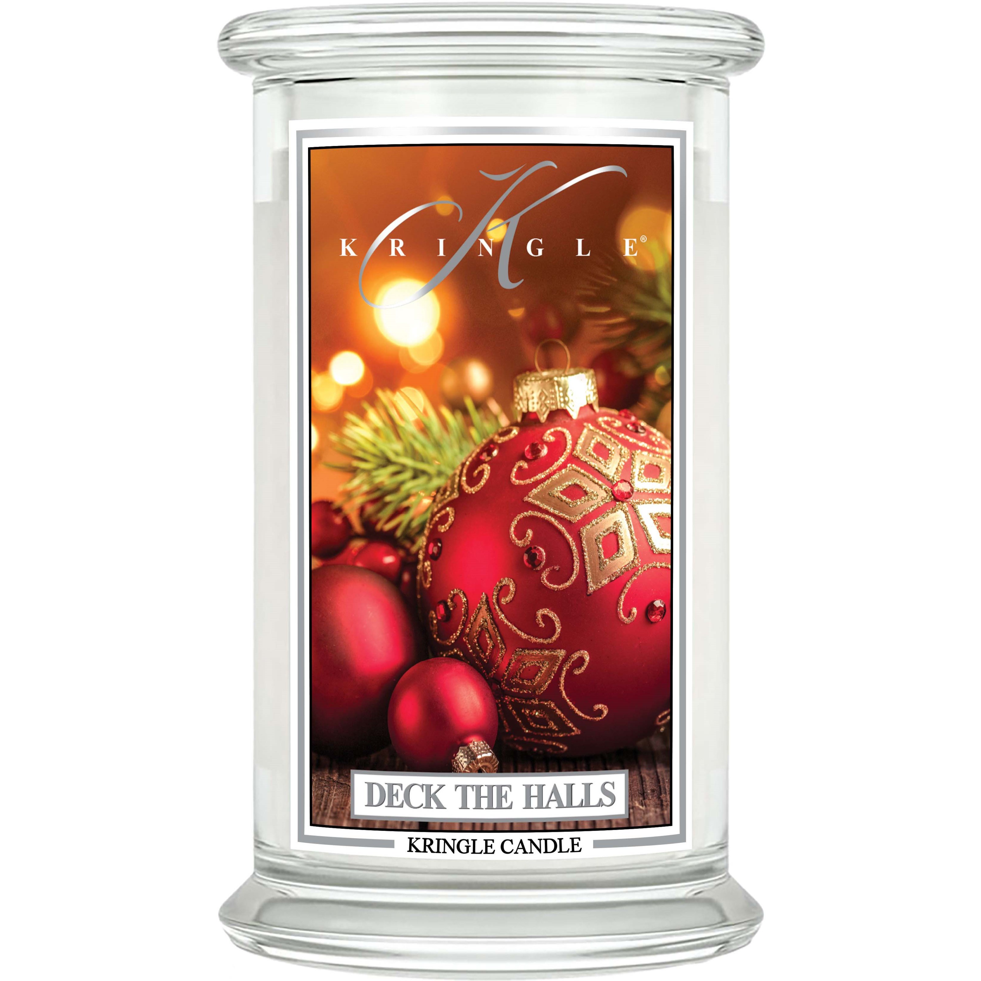 Kringle Candle Deck The Halls Scented Candle Large 624 g