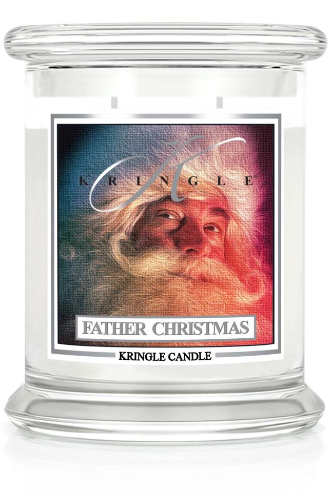Kringle Candle Scented Candle Medium Father Christmas 411 g