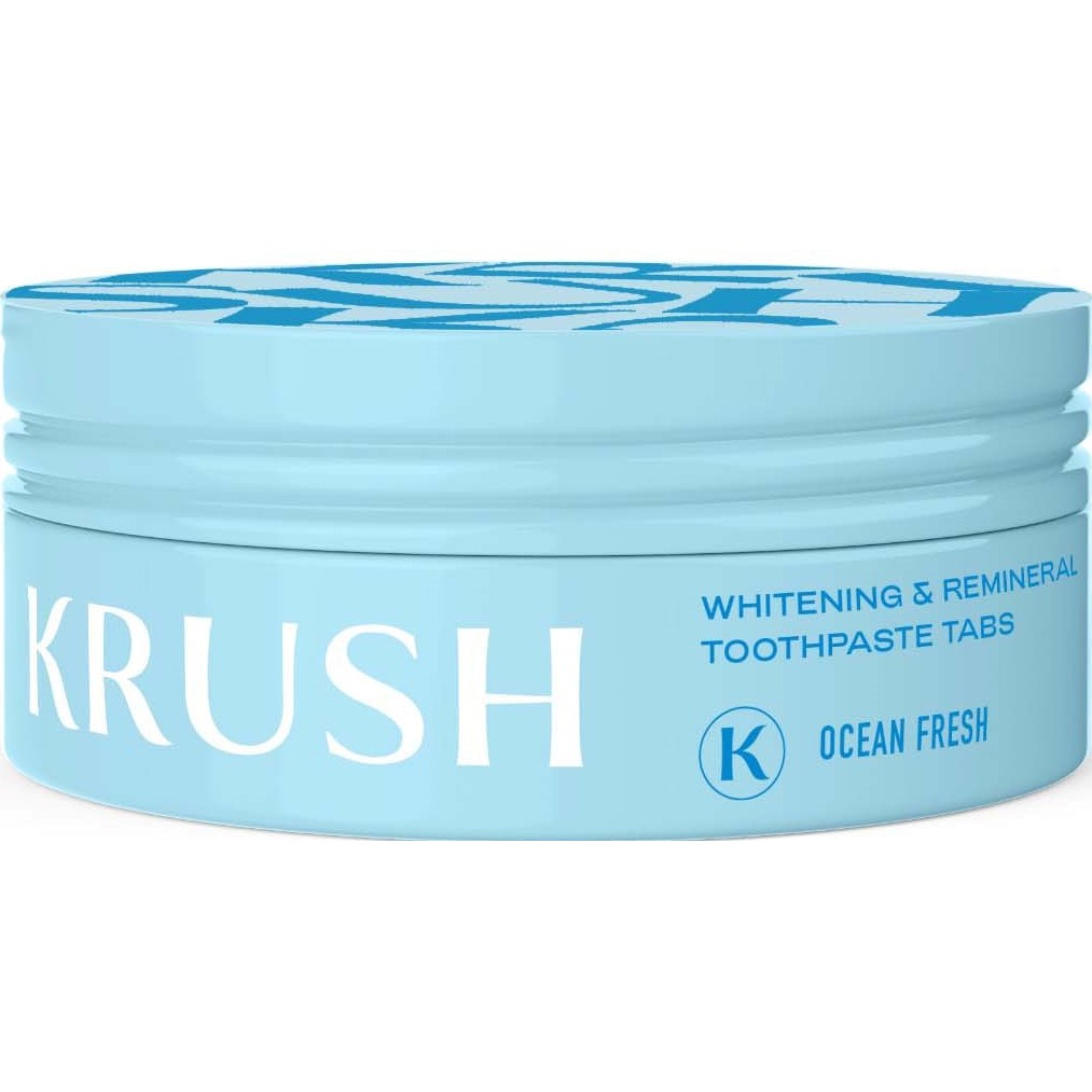 Läs mer om Krush Whitening & Remineralising Toothpaste Tabs 62 Tabs 34 g