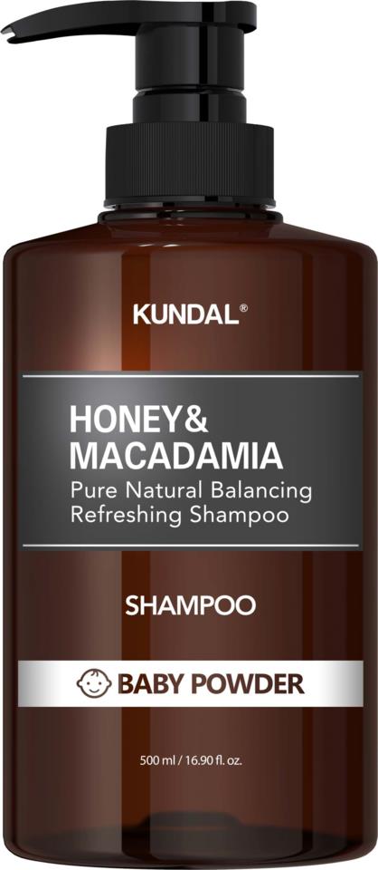 Kundal Honey & Macadamia Nature Shampoo 500 ml Baby Powder