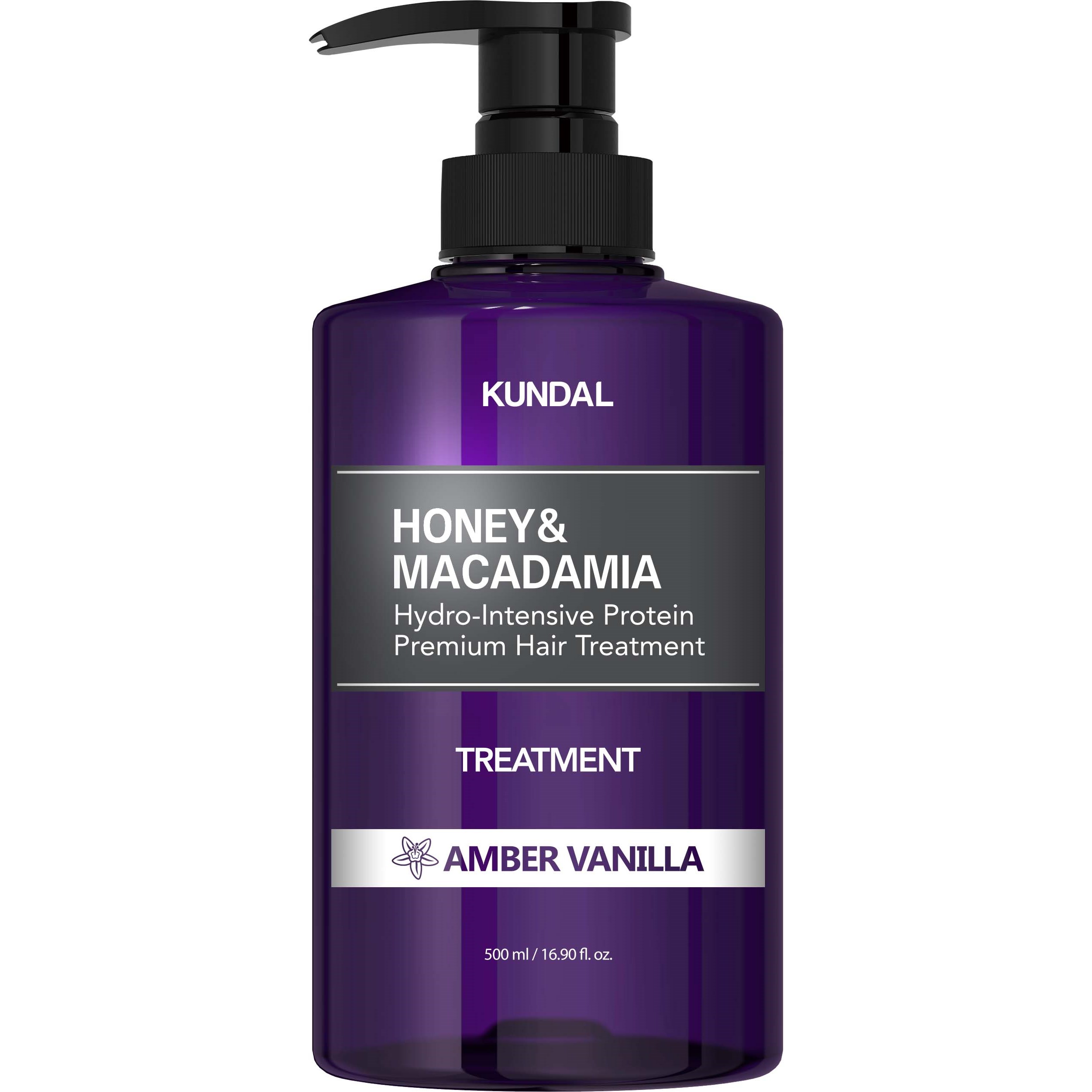 Läs mer om Kundal Honey & Macadamia Treatment Amber Vanilla 500 ml