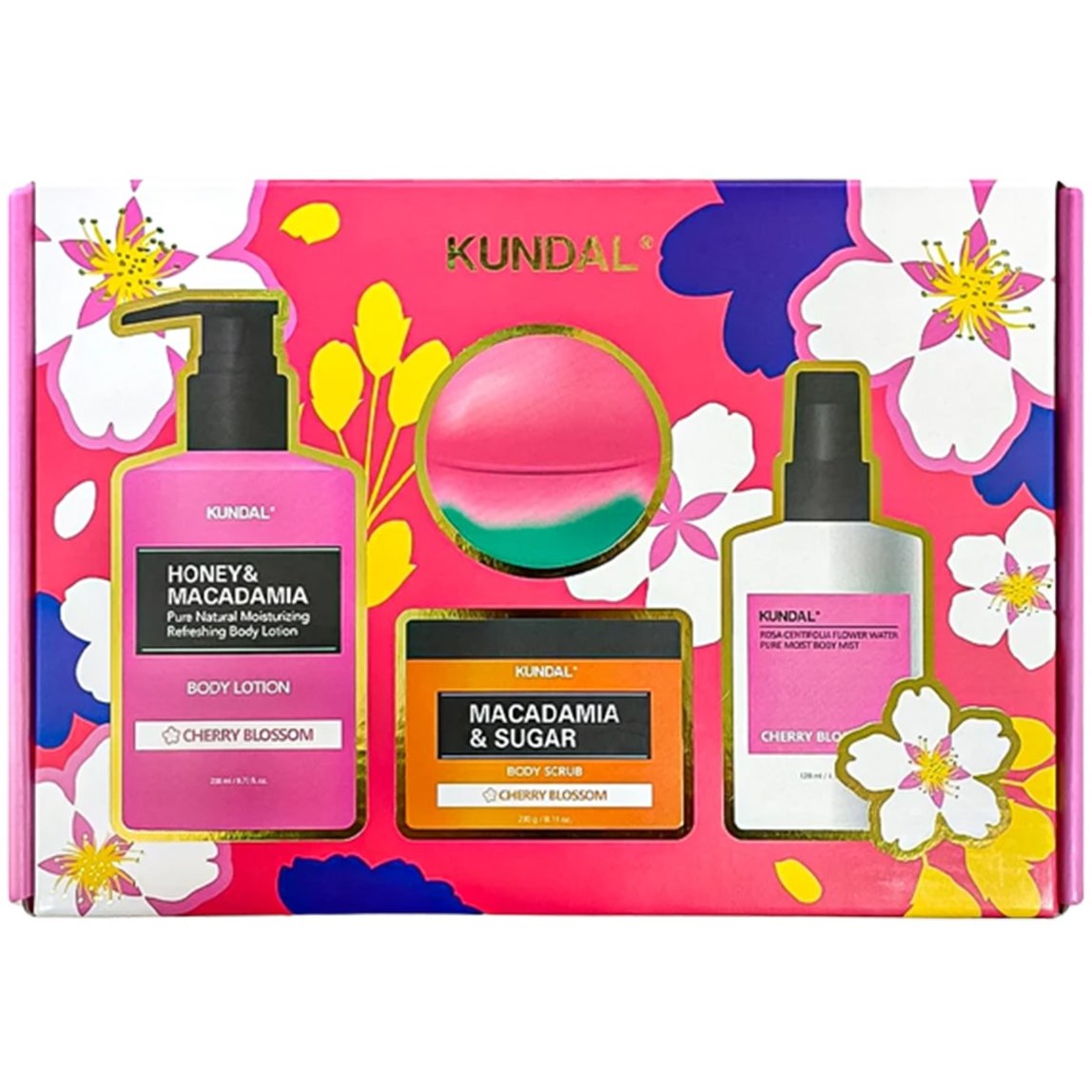 Kundal Shea Butter & Macadamia Pure Hand Cream Cherry Blossom 150