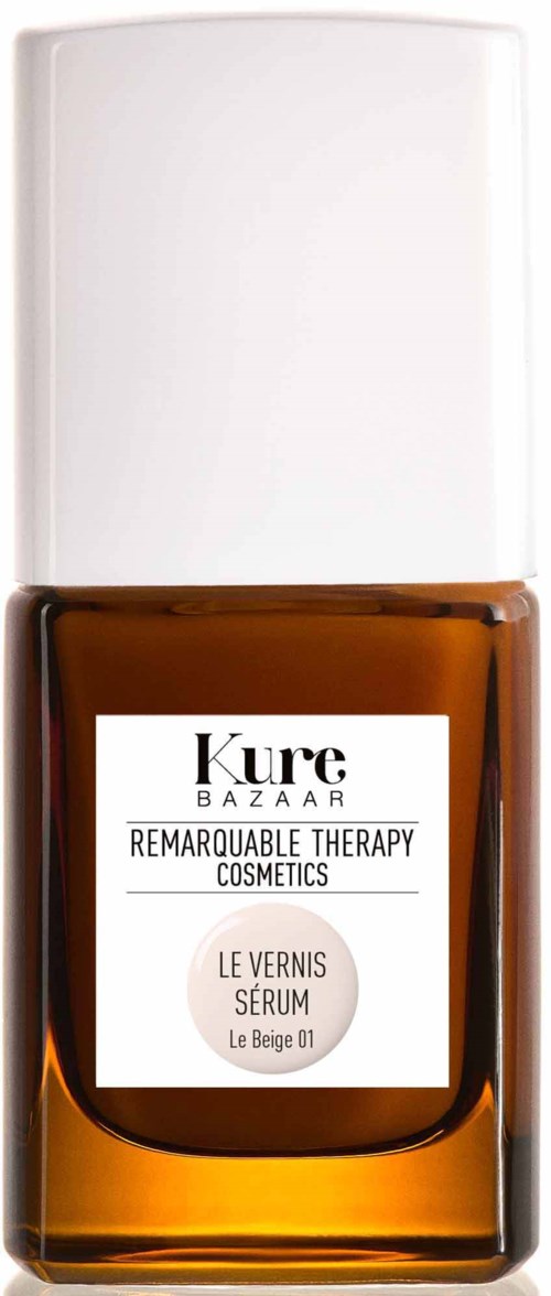Kure Bazaar Therapy Strengthening Nail Polish Le Beige 1
