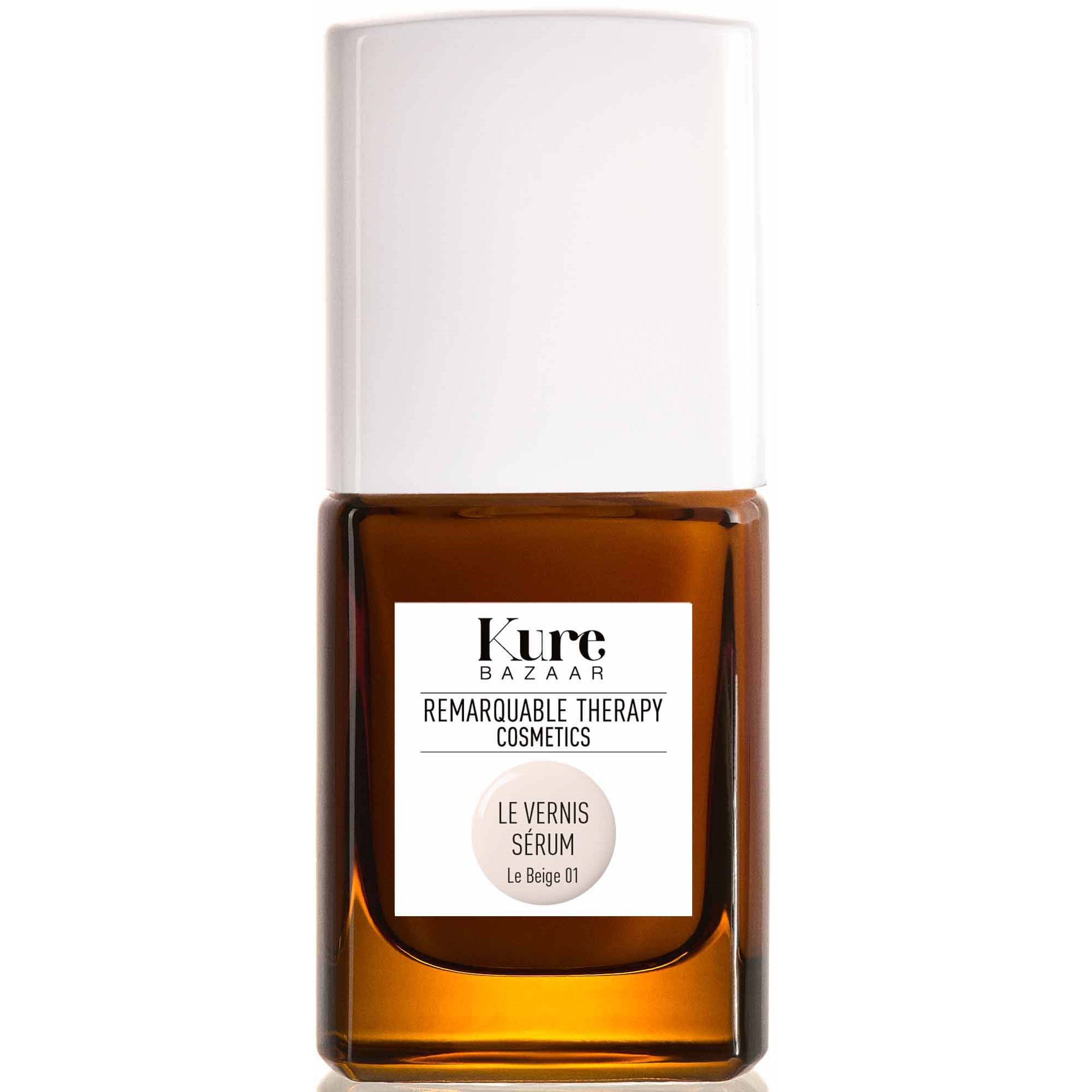 Kure Bazaar Therapy Strengthening Nail Polish Le Beige 1