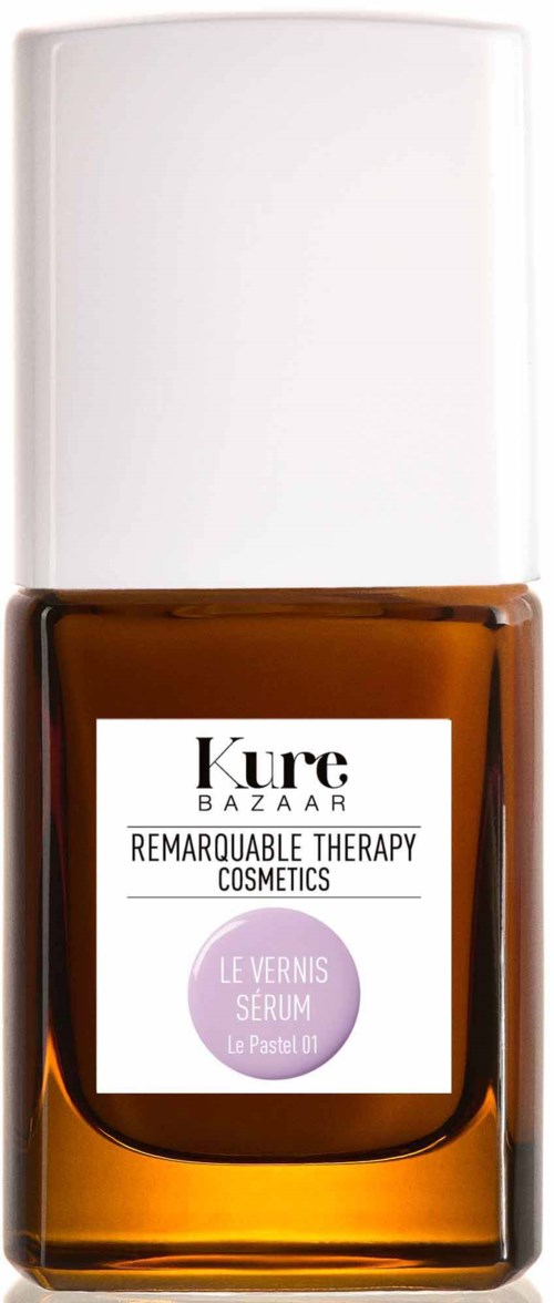 Kure Bazaar Therapy Strengthening Nail Polish Le Beige 1