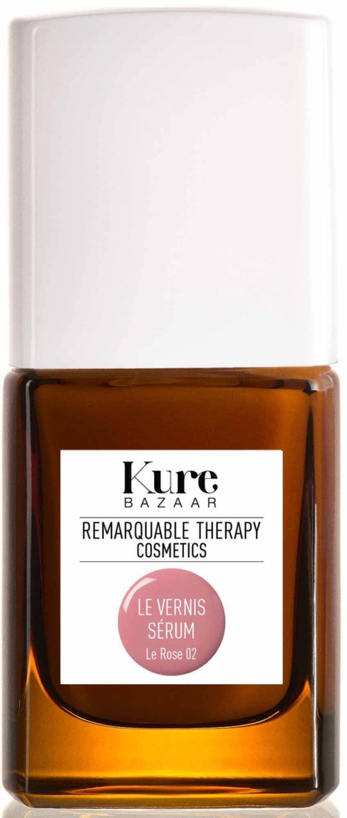 Kure Bazaar Therapy Strengthening Nail Polish Le Rose 2