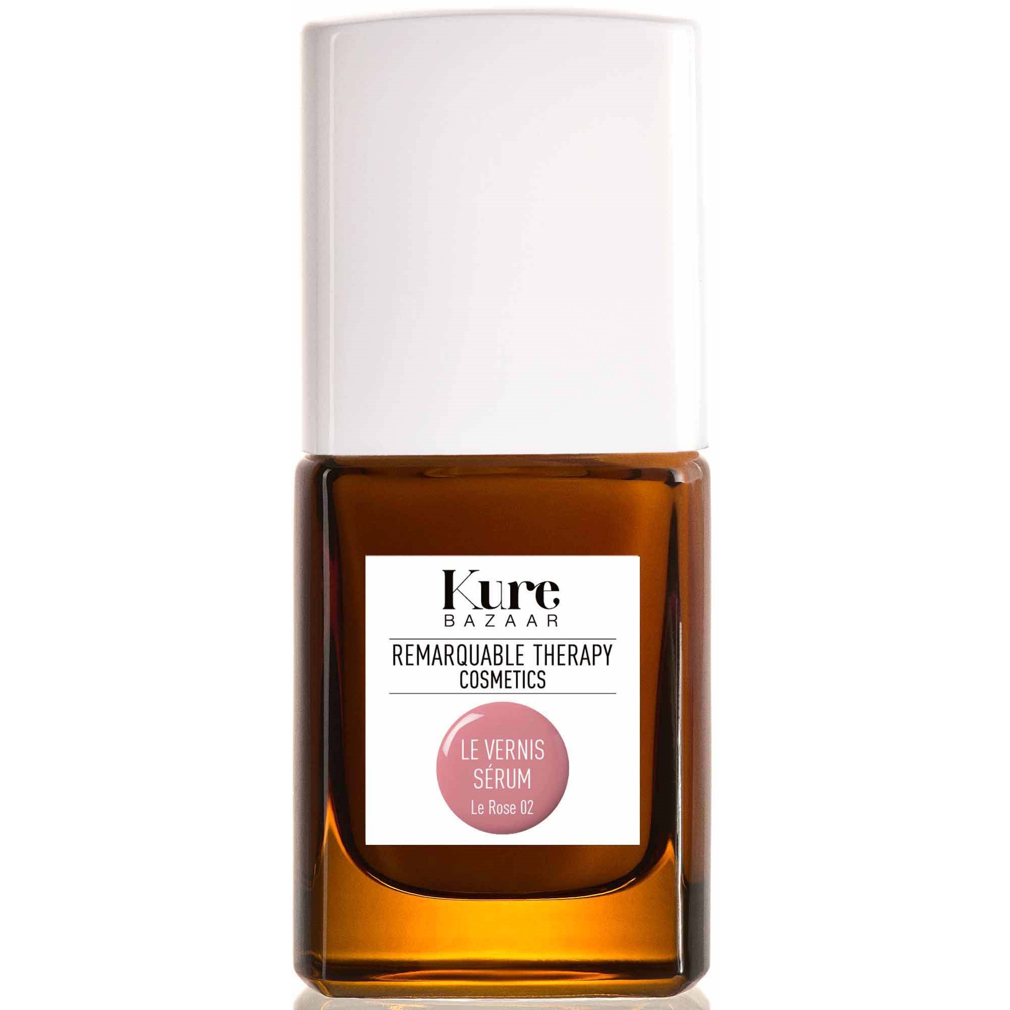 Kure Bazaar Therapy Strengthening Nail Polish Le Rose 2