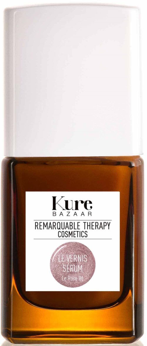 Kure Bazaar Therapy Strengthening Nail Polish Le Rose 6