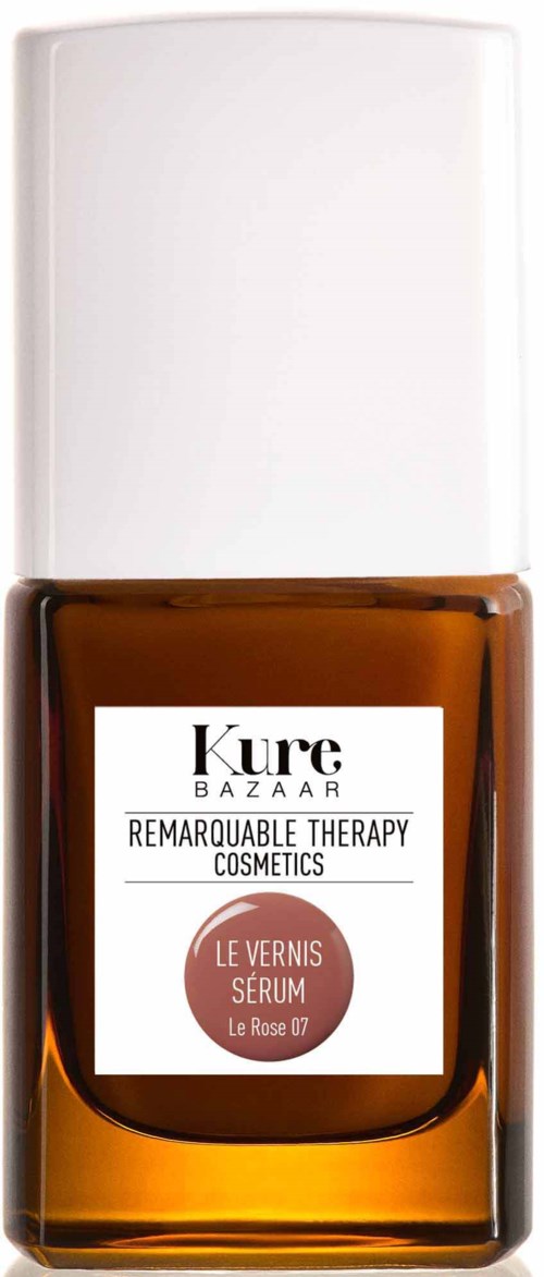 Kure Bazaar Therapy Strengthening Nail Polish Le Rose 7