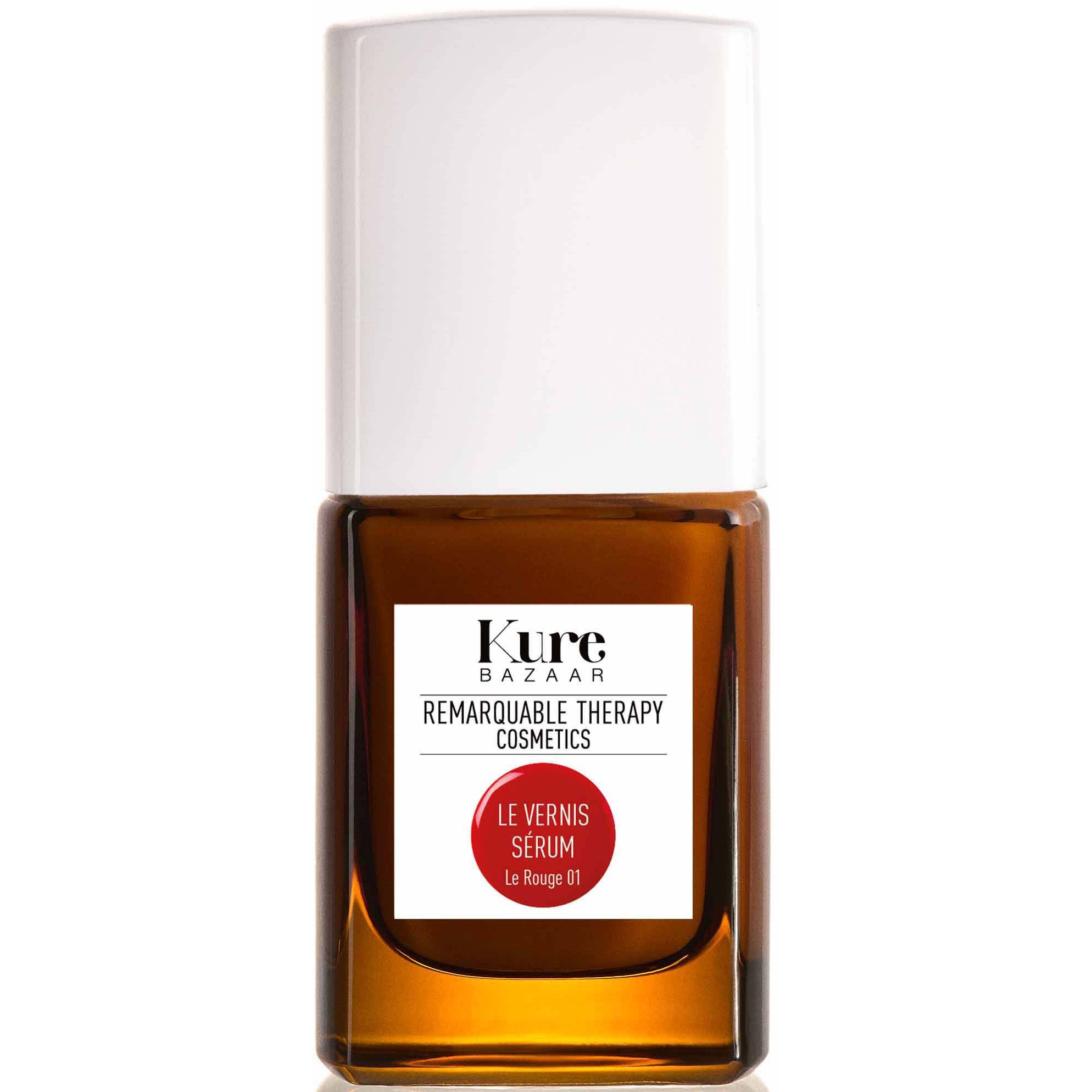 Kure Bazaar Therapy Strengthening Nail Polish Le Rouge 1