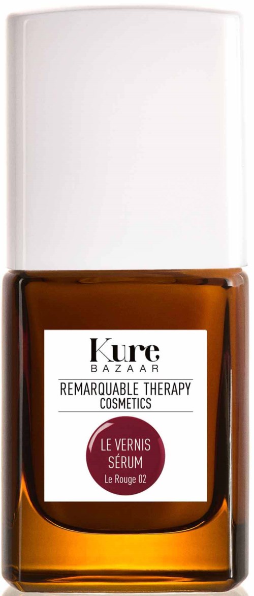 Kure Bazaar Therapy Strengthening Nail Polish Le Rouge 2