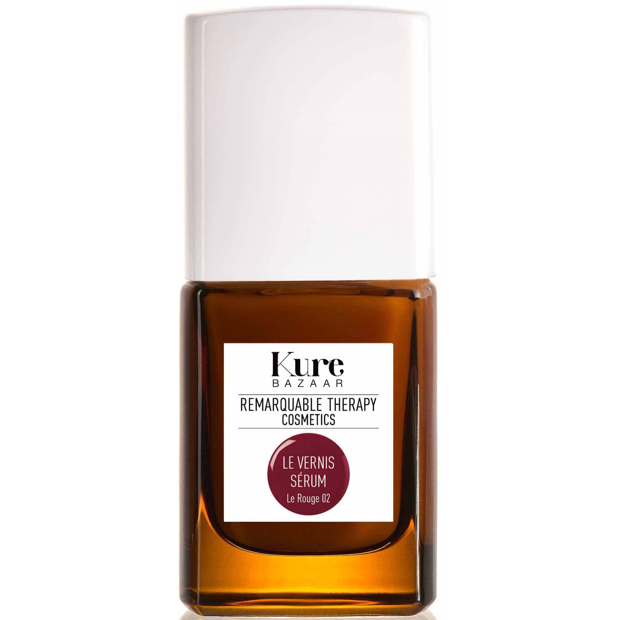 Kure Bazaar Therapy Strengthening Nail Polish Le Rouge 2