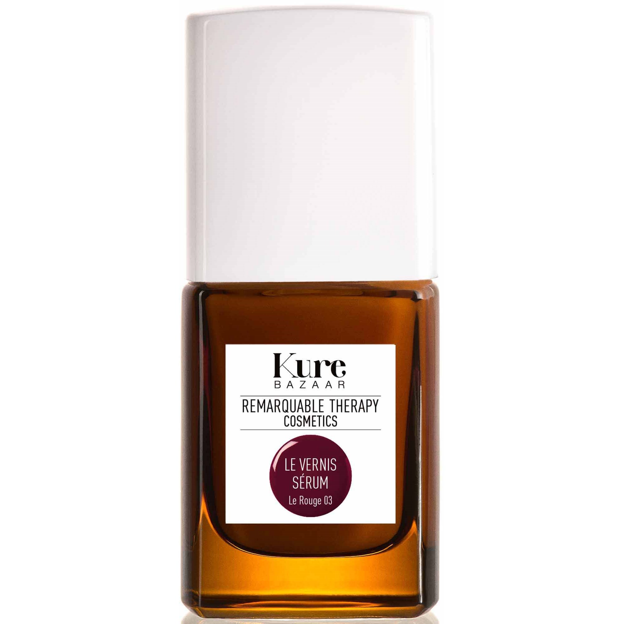 Kure Bazaar Therapy Strengthening Nail Polish Le Rouge 3